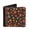 Basketball Star, variant on Snowman Snowflake Red Pine Cool Wallet Deer Leather Wallet for Boys Kids Purse Bifold Rfid Blocking Wallet with Coin Pocket and Card Cash Holder for Youth Men
