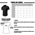 thumbnail image 5 of Camisa Hombre Manga Corta Corte Pegado Strech Cuello Mao G, 5 of 5