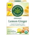 thumbnail image 2 of Traditional Medicinals Organic Lemon Ginger Tea, 16 Count (Pack Of 2) - Total 32 Tea Bags, 2 of 3