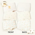 thumbnail image 2 of Balabala Girls 3-Pack Soft Cotton Briefs – Apple & Bunny Print Toddler & Kids Underwear, 2 of 7