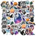 thumbnail image 3 of 35pcs-50pcs Fierce Stickers Wolf Nature Wolf Stickers Lunar Stickers for Guitars Luggage Notebooks, 3 of 9