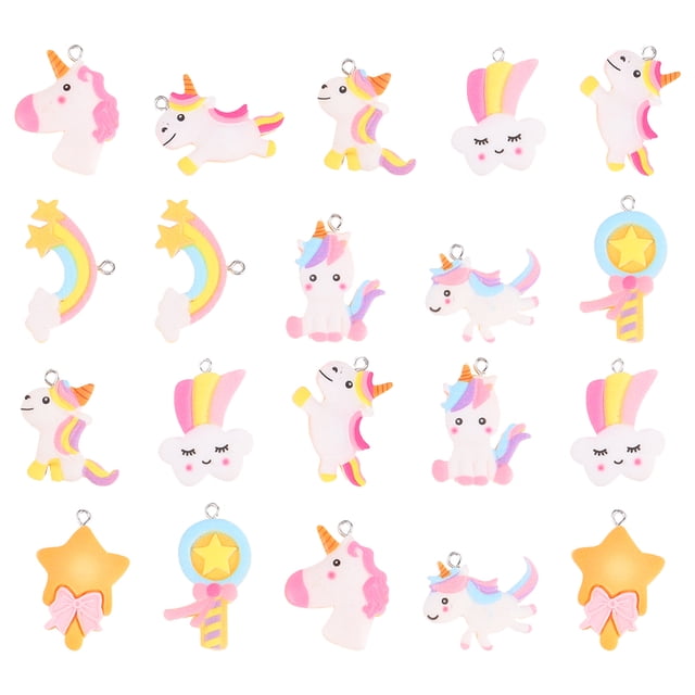 MasteelfCA 20Pcs Lovely Jewelry Making Charms Decorative Earring Pendants (Assorted Style)