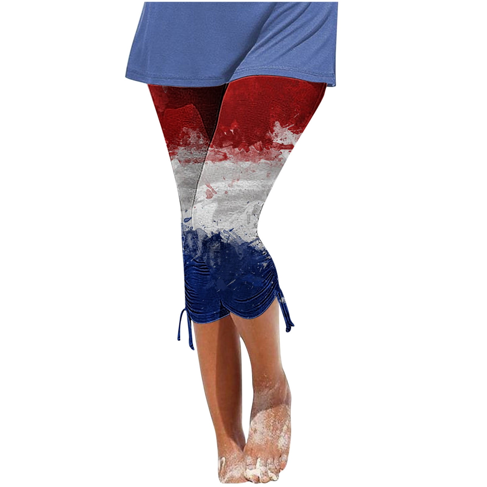 qILAKOG Womens Capri Pants Women's Comfortable Cropped Leisure Time