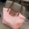 thumbnail image 3 of Large Capacity Nylon Tote Bag Foldable Waterproof Shoulder Bag, 3 of 9