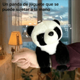thumbnail image 4 of 1pcz Pulsera Panda Peluche Belug, Negro Blanco, 4 of 5