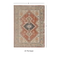 thumbnail image 3 of Contemporary Home Living 3' x 5' Geometric Diamond Area Throw Rug - Cream and Brown, 3 of 7
