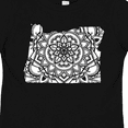 thumbnail image 4 of Inktastic Oregon Silhouette Mandala Boys or Girls Toddler T-Shirt, 4 of 5