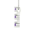 thumbnail image 3 of 0.22 ct Brilliant Round Cut Natural Amethyst 18K White Solid Gold Everyday Affordable Designer Necklace Pendant with 16" Chain, 3 of 6