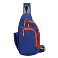 thumbnail image 1 of Minnieouse Bolsas de pecho duraderas y funcionales para mujer Accesorios ligeros y de moda Bolsa de pecho de moda Bolsas de mensajero y de hombro azul oscuro, 1 of 6
