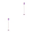 thumbnail image 2 of Injueey Cuchara mezcladora trenzada de acero inoxidable, cucharas redondas, agitador en espiral, postre, bebida, vajilla, herramienta de Vistoso 2piezas, 2 of 6