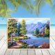 thumbnail image 3 of Cuadros Decorativos 5D bricolaje completo taladro diamante pintura paisaje Cruz puntada mosaico Kits (W662) Likrtyny embutido en tela, 3 of 9