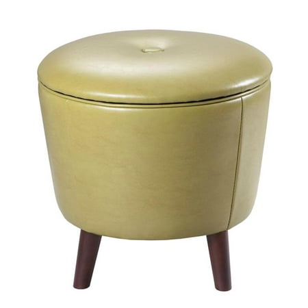 UPC 675716594206 product image for Madison Park Crosby Ottoman In Green | upcitemdb.com