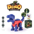 thumbnail image 5 of Juguete de construcción HUOGUO Take Apart Dinosaur con taladro, 5 of 5