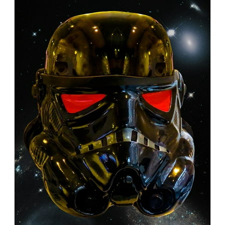 Science Fiction Star Wars Darth Vader Space Helm-12 Inch By 18 Inch Laminated Poster With Bright Colors And Vivid Imagery-Fits Perfectly In Many Attractive Frames