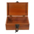 thumbnail image 1 of WASHWEPE Vintage Style Storage Box Wood Organizing for Home 1Pcs, 1 of 8