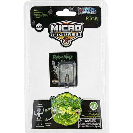 World's Smallest Rick & Morty Rick Micro Figure