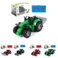 thumbnail image 3 of Alician 2.4G RC Farm Car 1:64 Scale Die-Casting Farm Tractors With Lights 5-Channel Remote Control Tractor Model Toys For Kids, 3 of 8
