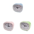 thumbnail image 3 of Reloj despertador de escritorio Inteprter con alarmas para estudiantes Color caramelo Rosa, 3 of 6
