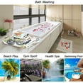 thumbnail image 5 of GZHJMY Soft 3 Towels Set Rooster Chicken Butterfly Flowers,1 Bath Towel+1 Hand Towel+1 Washcloth Decor for Home,Bathroom, Hotel, Gym, Spa and Beach, 5 of 6