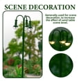 thumbnail image 3 of 2pcs DIY Sand Table Yard Lights Street Light Models Railway 3-head Light Models, 3 of 9