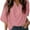 Pink, variant on Womens Blouses and Tops Short Sleeve Chiffon Shirts and Tops