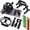 12-piece: black, variant on 12-Piece Ab Wheel & Push-Up Rack Set – Multifunctional Core & Full-Body Training