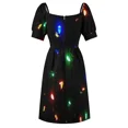 thumbnail image 7 of Christmas Morning Lights Sleeveless Dress womens dress women party dresses clothes elegant dresses plus sizes, 7 of 7