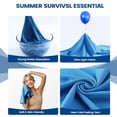 thumbnail image 2 of Sweat-absorbing towels, Holytech cooling towel 6 pack,Cold Towel, Microfiber Soft Breathable Chilly Ice Towel for Yoga, Golf, Gym,Fitness, & More Activiti, 2 of 8