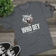 thumbnail image 3 of Who Dey 3 - Unisex Tri-Blend Crew Tee, 3 of 4