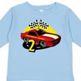 thumbnail image 4 of Inktastic Race Car 2nd Birthday Boys Long Sleeve Toddler T-Shirt, 4 of 5