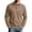 Khaki-A#110716G, variant on Hearthz Men's Polo Shirts Soft Breathable Moisture Wicking Mens Long Sleeve Tee Shirts Plain Collared Mens Golf Polo Shirts Gray S