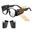 thumbnail image 4 of Side Shields for Smart Glasses, Safety Glasses Side Shields , 90% Anti-Glare, Wind & Dust Protection, Soft Clip-On Fit ,Lightweight, Comfort, 4 of 8