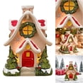 thumbnail image 4 of Incienso Casa Pueblo Navideño Soporte para Cabaña Navideña, 4 of 9