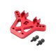 thumbnail image 3 of Piezas De La Torre De Choque Trasera De Metal, Torre De Choque Trasera RC Exquisita Aleación De Aluminio Práctica Razonable Con Tornillo Para 1/18 RC Car Cergrey Rojo, 3 of 8