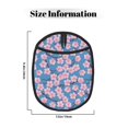 thumbnail image 3 of Pofeuu Orchids Flowers Print Silicone Pot Mat Mitten With Hanging Loop Heat Resistant Oven Mitts Non-Slip Bbq Baking Smoking Potholders, 3 of 7