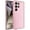 Pink, variant on For Samsung s25 Ultra Glitter Ultra Thick 3mm Transparent Hybrid Case Cover - Smoke