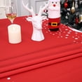 thumbnail image 6 of Christmas Tablecloth, Rectangle Christmas Waterproof Dining Table Cloth Decor, 6 of 8