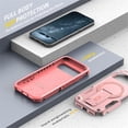 thumbnail image 6 of for Google Pixel 10 / 10 Pro 6.3-inch Case [Compatible with MagSafe] Built in Invisible Stand, Military Grade Shockproof Soft TPU Protective Cover Case,Pink,For Pixel 10 / 10 Pro, 6 of 8