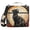 Elegant Black Cat, variant on 3 Ring Zipper Binder with Shoulder Strap Waterproof Trapper Keeper 2 Inch D-Ring 500 Sheets Capacity Elegant Black Cat