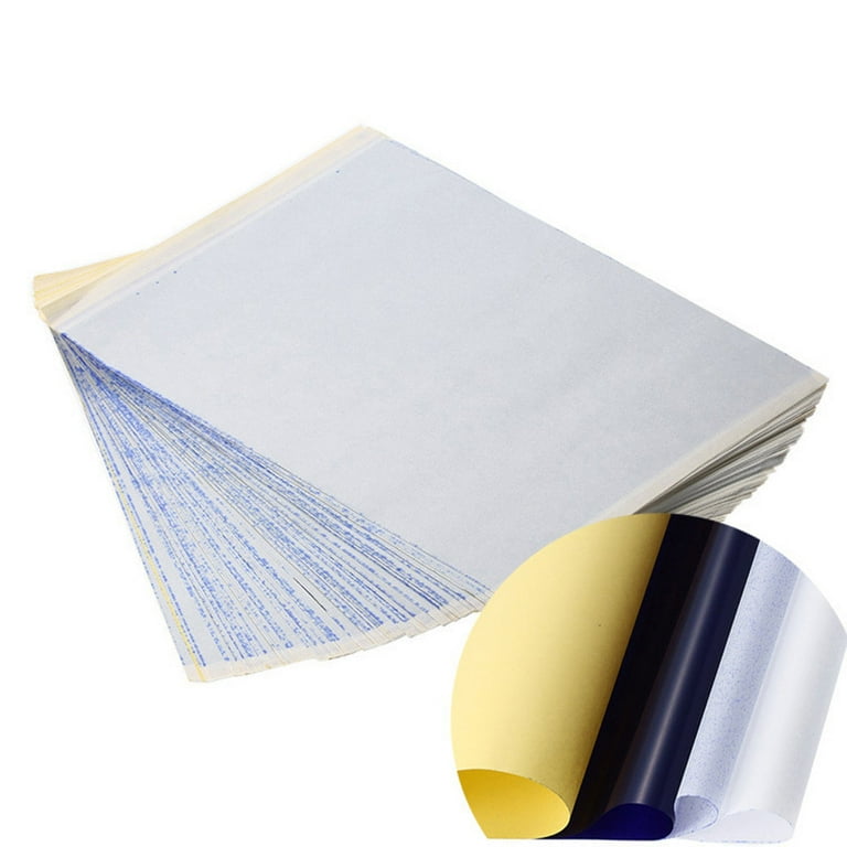 100 Sheets Carbon Transfer Paper Clear Reusable Erasable Anti-fade