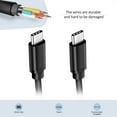 thumbnail image 4 of Aprelco 5ft USB 3.1 Type-C To USB C Data Sync Quick Charger Cable, 4 of 5