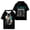Black, variant on Joe Nichols Black Tour Hooded Short Sleeve Fashion Hoody Men Women Hip Hop Tshirt