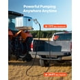 thumbnail image 3 of VEVOR Fuel Transfer Pump, 12V DC 15 GPM, Cast Iron Diesel Transfer Pump Kit, with Manual Nozzle, Discharge Hose, Overheat Protection, Power Cable, Explosion-Proof, for Gasoline Diesel Kerosene & More, 3 of 9
