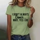 thumbnail image 2 of Camiseta informal de manga corta con estampados para mujer - Blusa holgada con cuello redondo - Top con gráfico de concienciación sobre el cáncer de mama - Camiseta de verano de poliéster suave, 2 of 5