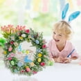 thumbnail image 5 of Harpi Spring Wreaths for Front Door Clearance, Greenery Summer Wreath, Easter Wreaths Easter Elements Decorations Door Hanging Easter Wreaths, 5 of 9