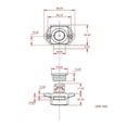 thumbnail image 5 of 10pcs Mini Push Button Drawer Cupboard Door Catch Lock Caravan Motorhome NickelNickel 5pcs, 5 of 5
