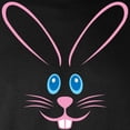 thumbnail image 3 of CafePress - Pink Bunny Face Long Sleeve Dark T Shirt - Long Sleeve Dark T-Shirt, 3 of 4
