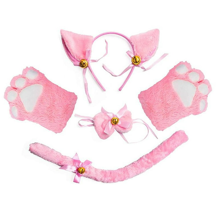 Accessories  Cat Costume Accessories Furry Cat Ears Tail Cat Paw