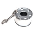 thumbnail image 1 of Eigraketly Carrete de buceo de 50m con forma de bocina, línea de alta visibilidad, rueda de alambre de aluminio, fuerte resistencia a la tracción, buzo Deportes acuáticos Gary Eigraketly OD024325-04, 1 of 6