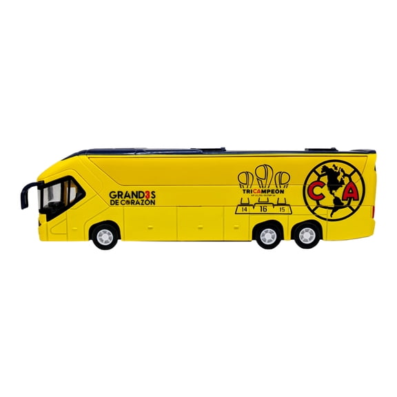 Mini Bus Toy Official Soccer Miniature Team Bus for Fans Collectors